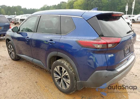 2021 Nissan Rogue Sv Fwd из США, поврежденный, VIN 5N1AT3BA0MC764885